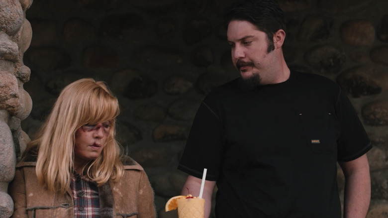 Gabriel Guilbeau's Chef Gator stands in the dining room of the Yellowstone Dutton ranch house in Yellowstone