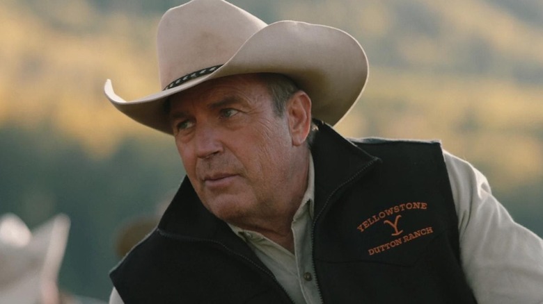 Kevin Costner dons a cowboy hat as John Dutton in Yellowstone