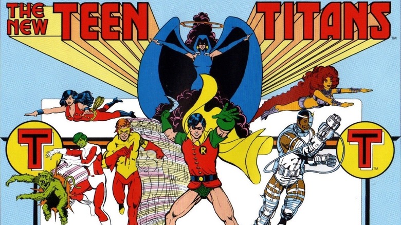 promo art for "The New Teen Titans"