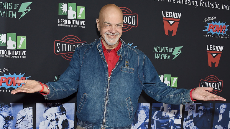 George Perez on a red carpet