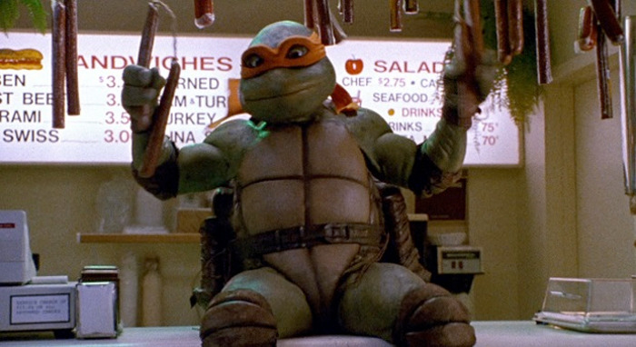 Michelangelo sales nunchucks toy