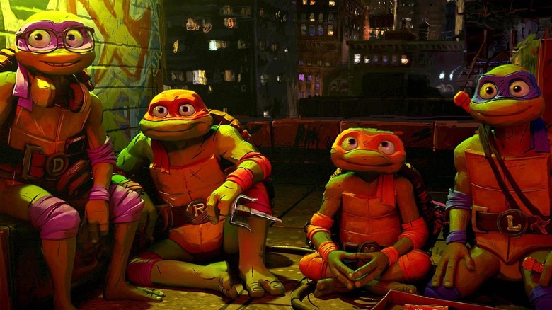 TMNT Mutant Mayhem Donnie, Raph, Leo and Mikey 