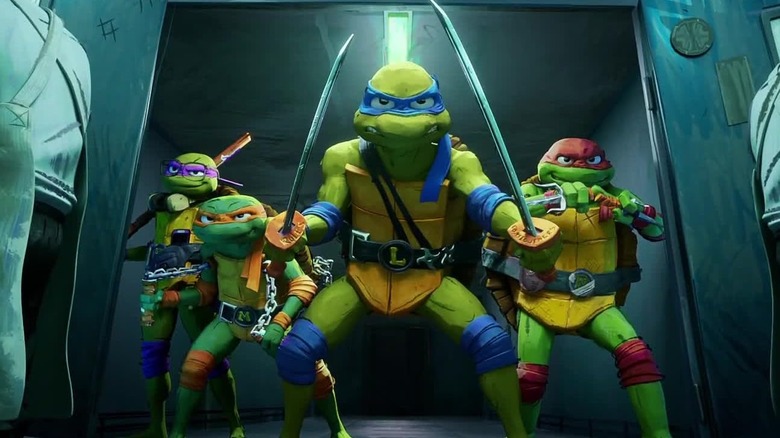 TMNT Mutant Mayhem No Diggity scene 
