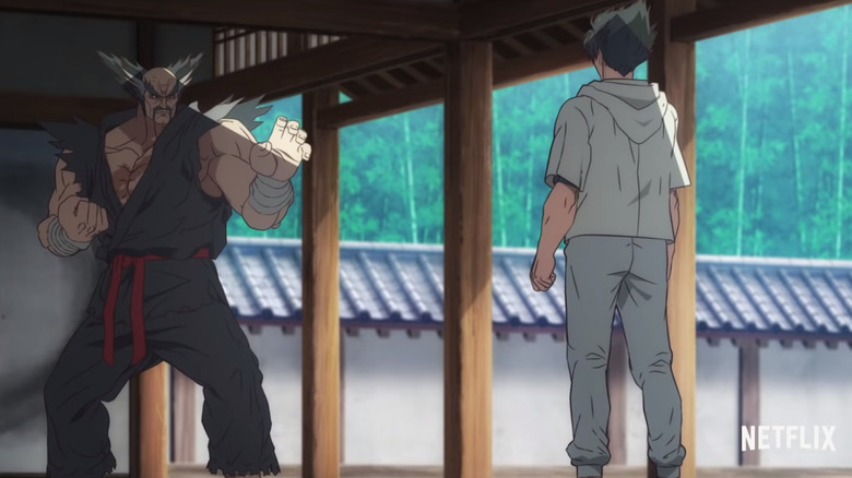 Screenshot from Tekken: Bloodline - Netflix