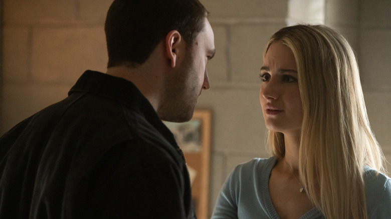 Stephen talking to Lucy in the dorm on Tell Me Lies