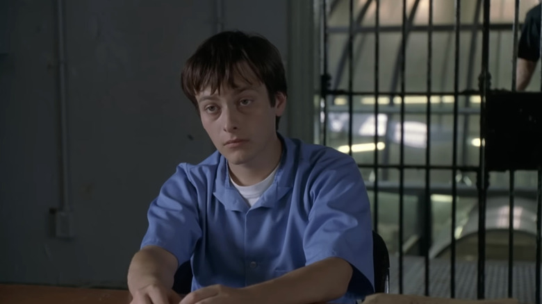 Edward Furlong's Ron Decker sits in jail in Animal Factory