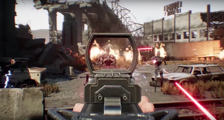 terminator resistance video game trailer