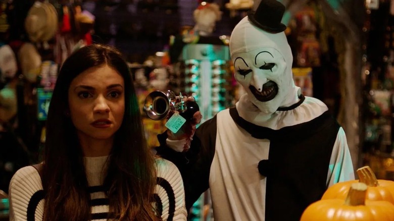 Terrifier 2 costume shop