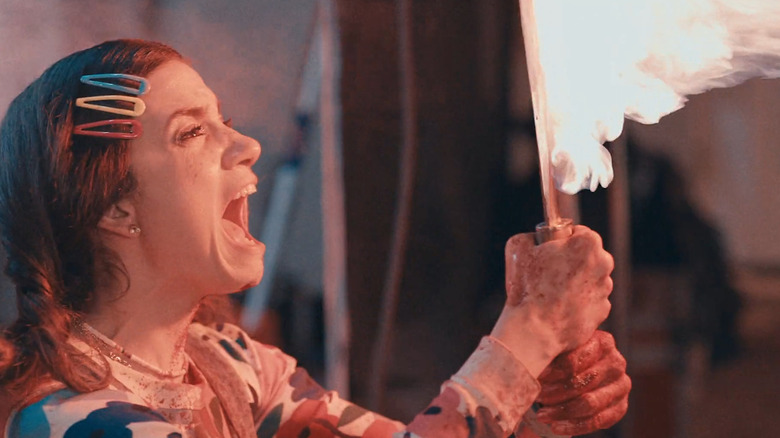 Lauren LaVera as Sienna in Terrifier 2