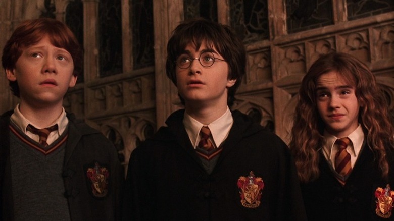 Warner Bros Harry Potter and the Sorcerer's Stone Daniel Radcliffe Emma Watson Rupert Grint