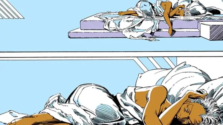 X-Men Lifedeath Storm depressed
