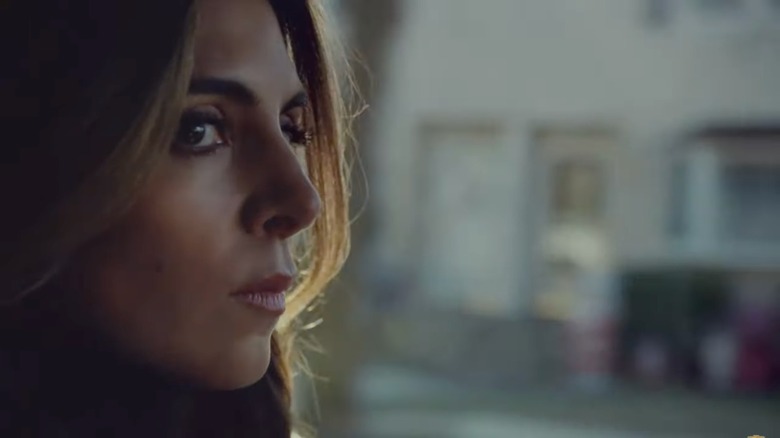 Jamie-Lynn Sigler as Meadow Soprano in a Chevrolet commercial