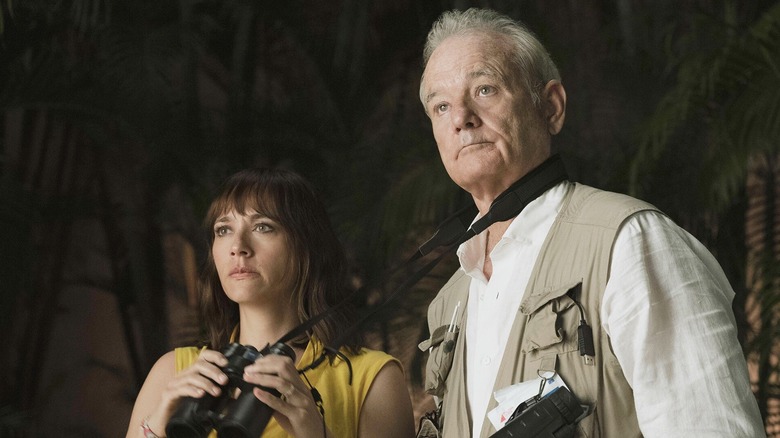 Rashida Jones Bill Murray On The Rocks