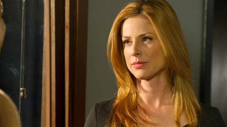 Diane Neal smirking