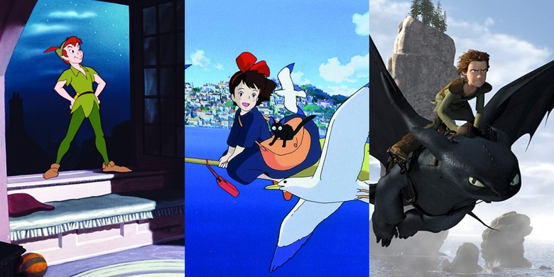 The 10 Best Animated Flying Sequences