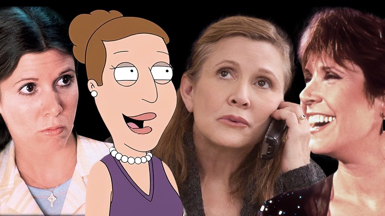 Carrie Fisher in various roles