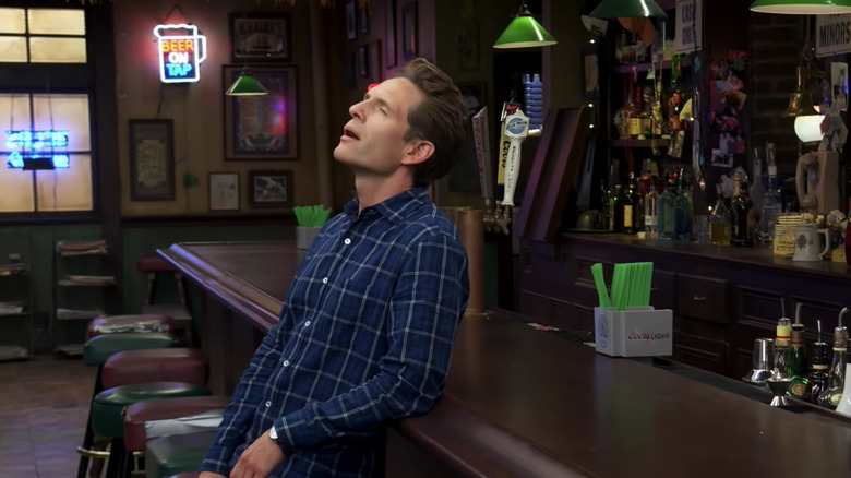 Glenn Howerton Dennis leans against bar It's Always Sunny