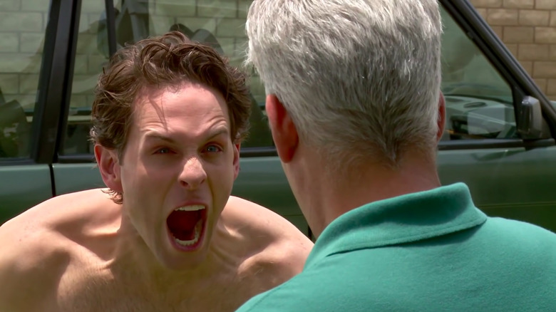 Glenn Howerton yelling at Steve Witting