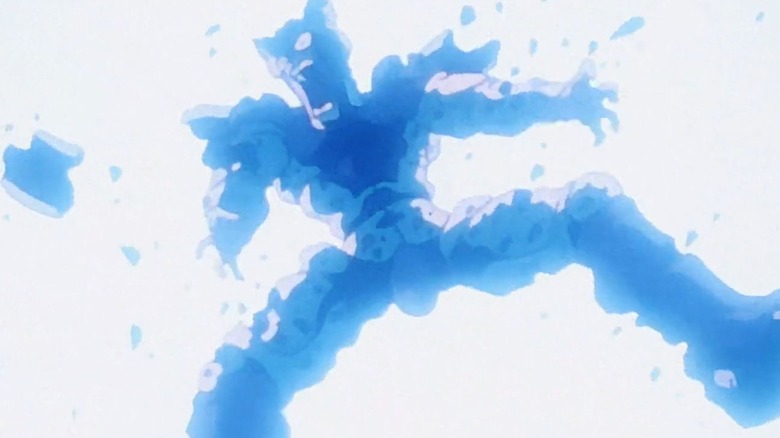 Cell is desintegrated by the father-son Kamehameha in Dragon Ball Z