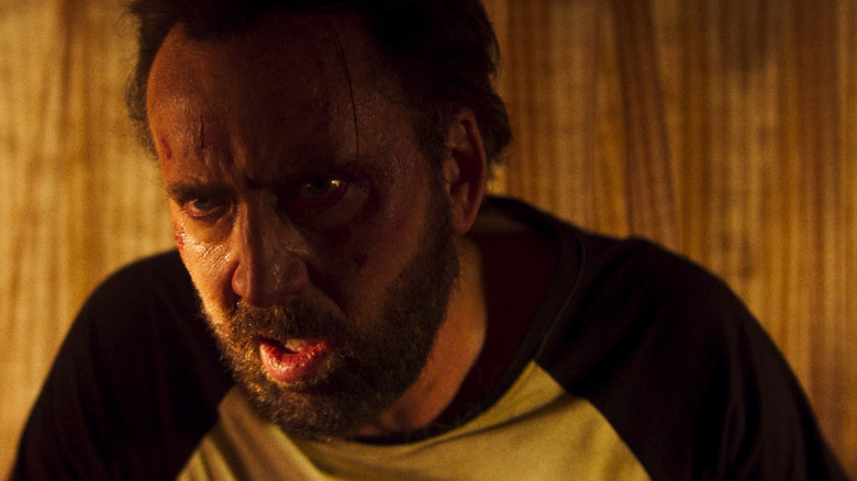 Nicolas Cage as Red in Mandy