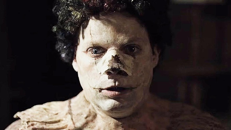 Andy Powers as Kent McCoy as he starts to transform into a clown in Clown