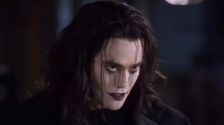 Mark Dacascos' Eric Draven staring in The Crow: Stairway to Heaven