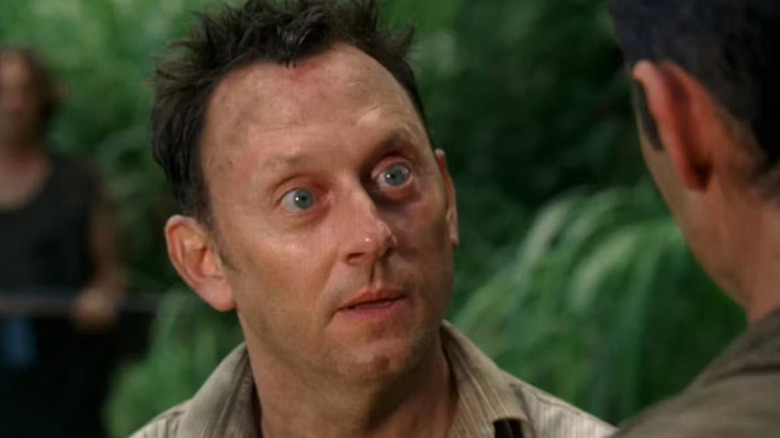 Ben, looking both dirty and smarmy on Lost