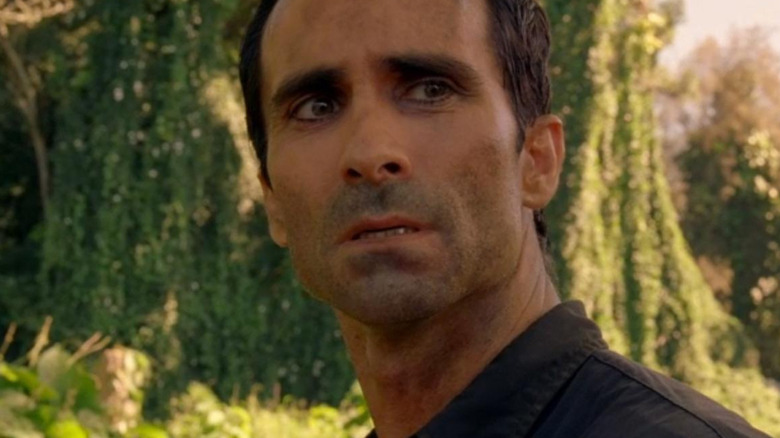 Richard looks stunned on Lost