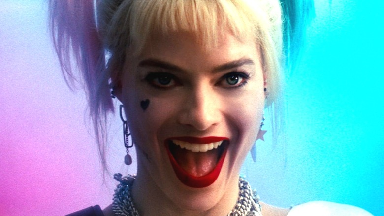 Margot Robbie smiling Harley Quinn Birds of Prey