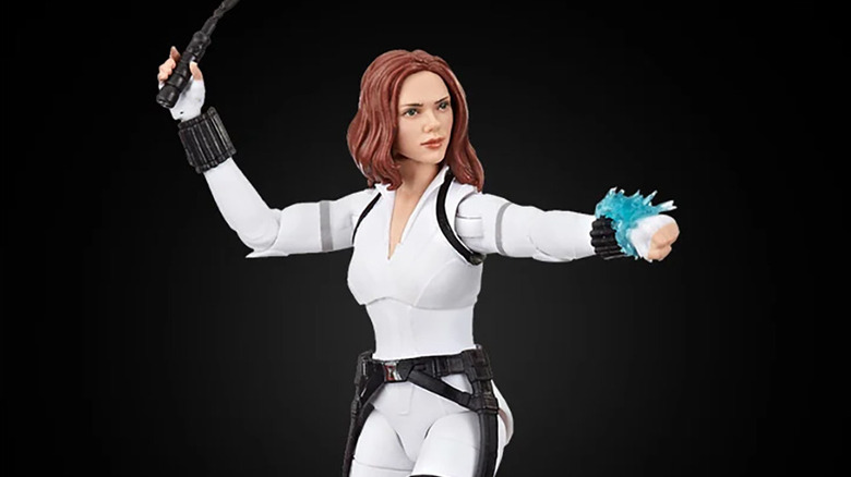 The Deluxe Black Widow Marvel Legends action figure