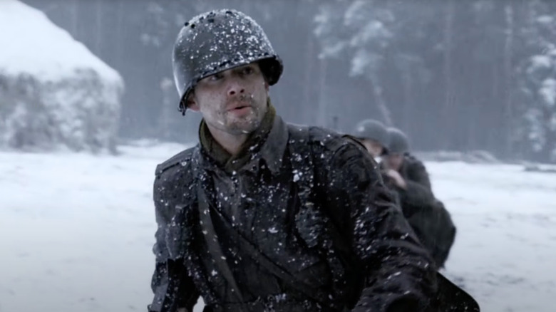 Speirs in snow