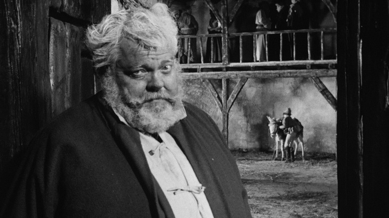 Orson Welles as Sir John "Jack" Falstaff