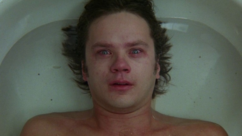 Jacob in bathtub