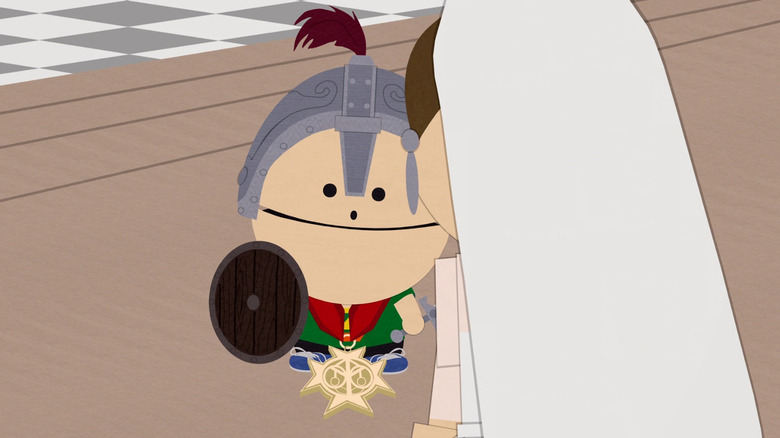 Ike with the Princess of Canada on South Park