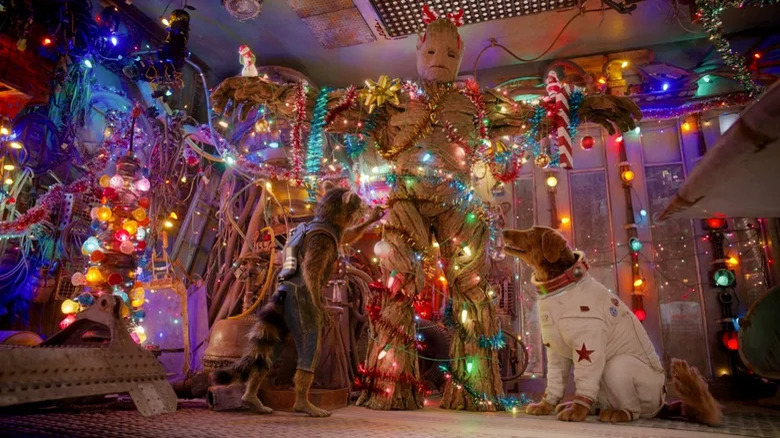 GOTG Holiday Special Groot Christmas tree