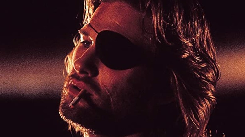 Snake Plissken Smokes Cigarette