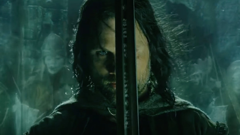 Aragorn with the Ghost Army LOTR