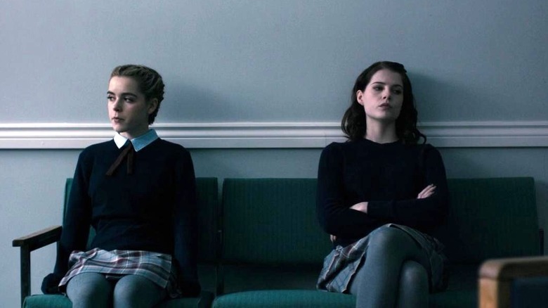 Kiernan Shipka and Lucy Boynton in The Blackcoat's Daughter