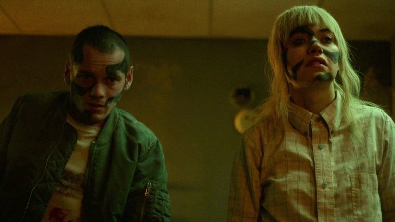 Aton Yelchin and Imogen Poots in Green Room