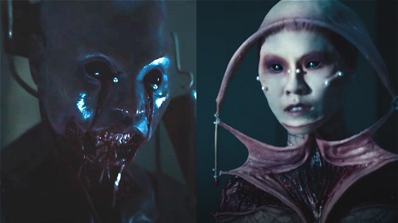 The Weeper and The Gasp Cenobites in Hellraiser