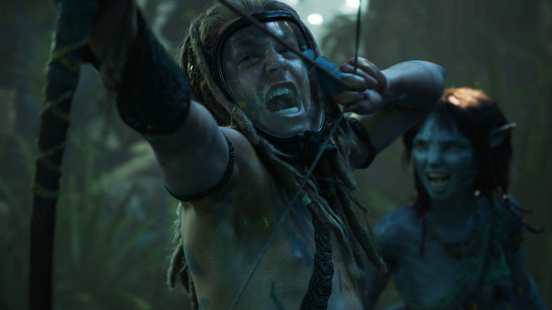 Spider with bow and arrow Avatar: The Way of Water