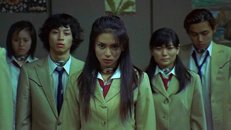 Some of the players in Battle Royale