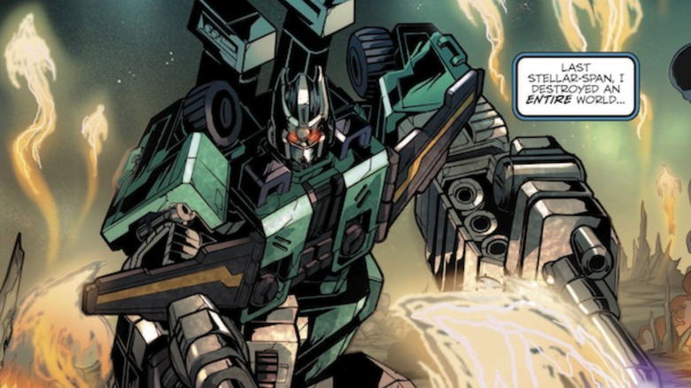 Transformers Spotlight: Sixshot, Sixshot recounts destroying planet
