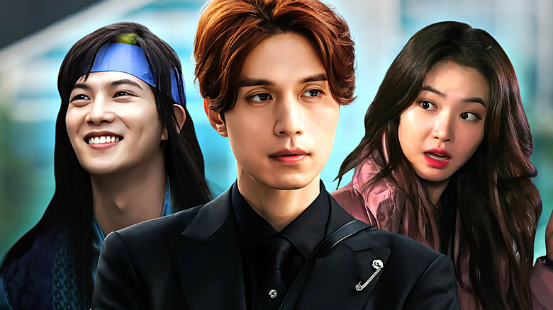 A collage of Soo-ah (Hwang Seung-eon) in Part-Time Idol, On Dal (Lee Jong-hyun) in My Only Love Song, and Lee Yeon (Lee Dong-wok) in Tale of the Nine Tailed