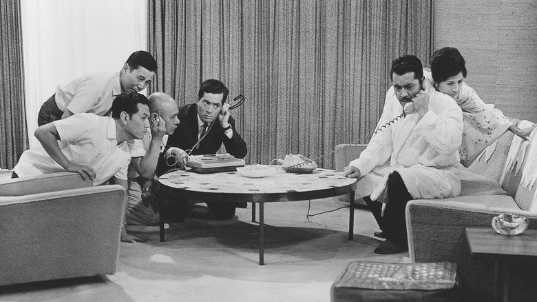 The cast of "High and Low"