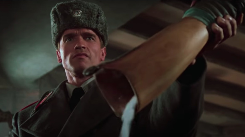 Red Heat Schwarzenegger Russian police uniform