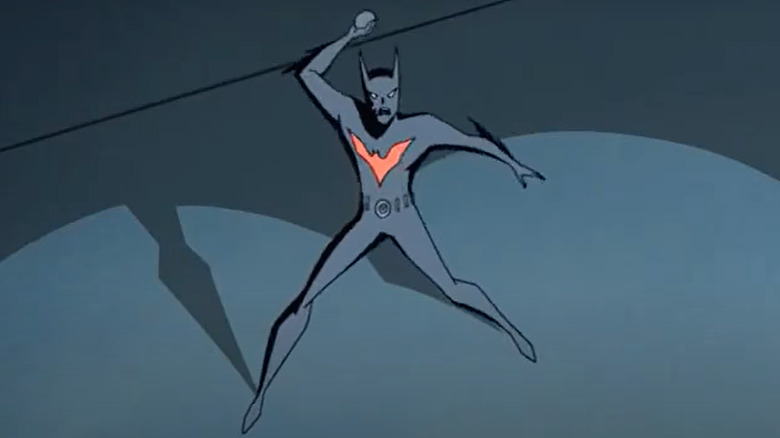 Batman running from police
