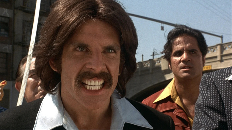 Ben Stiller snarling