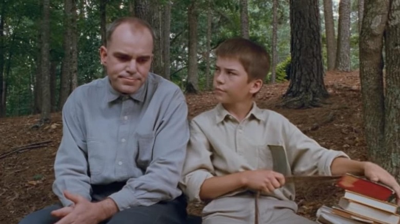 Billy Bob Thornton and Lucas Black in "Sling Blade" 
