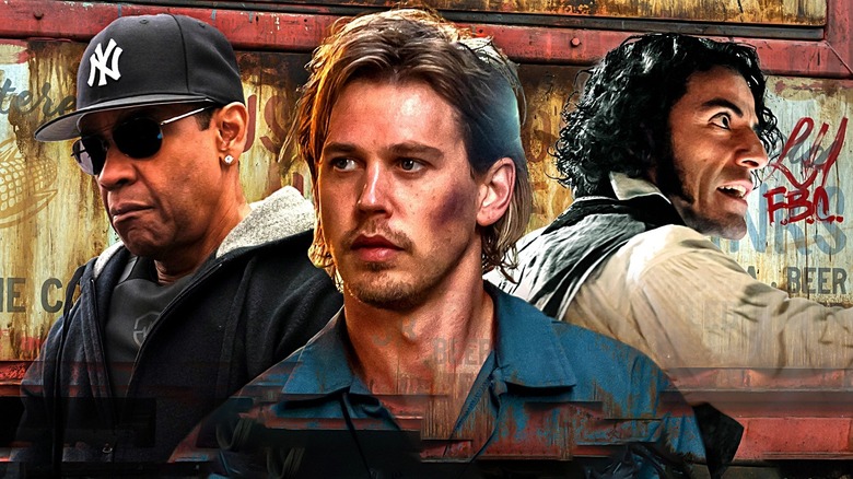 Denzel Washington as David King in Highest 2 Lowest, Austin Butler as Hank in Caught Stealing, and Oscar Isaac as Victor Frankenstein in Frankenstein